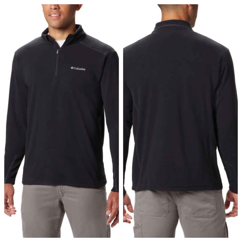 Columbia Men's Klamath Range Fleece Jacket Black Small